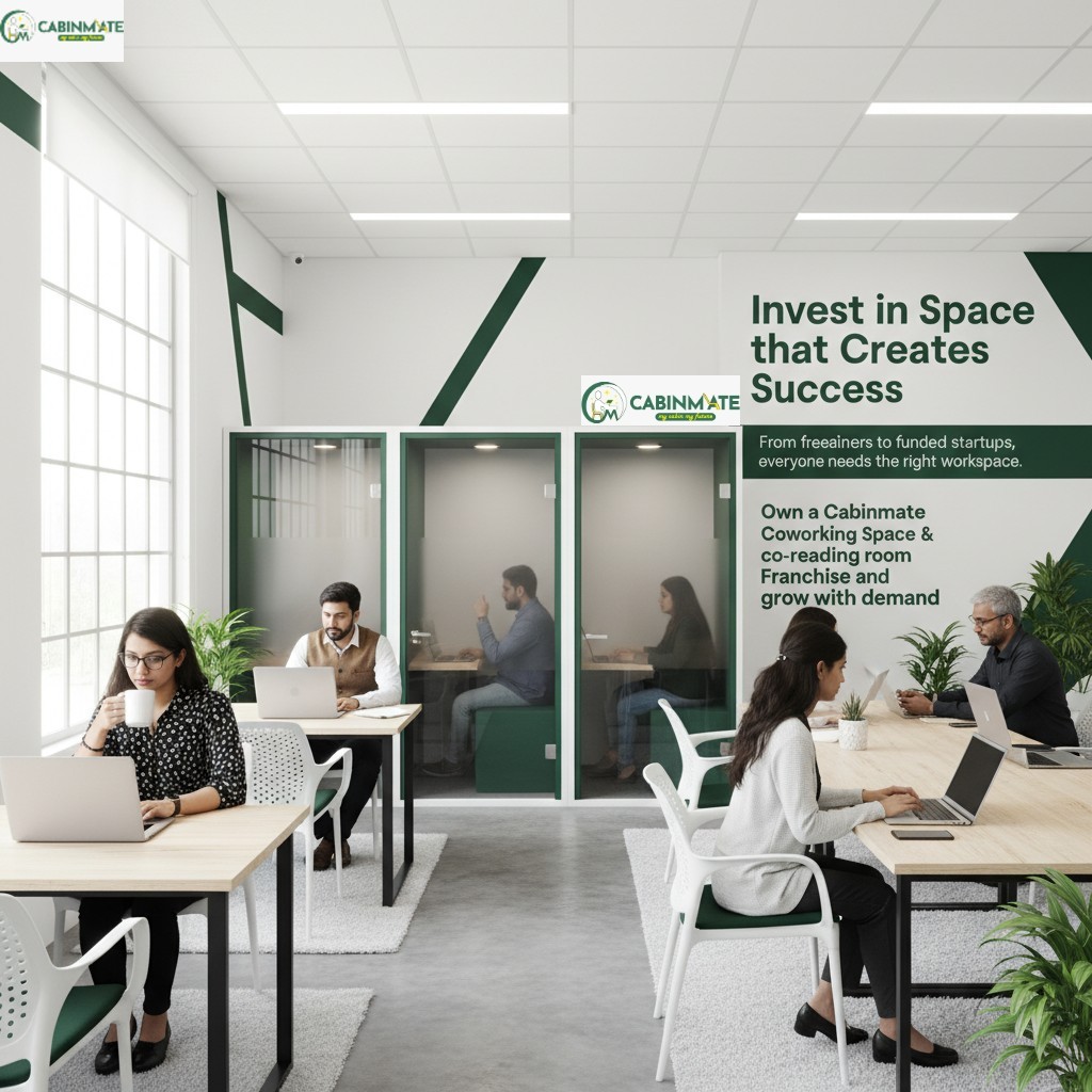 Co-Working Space & Co-reading room Franchise in Kerala