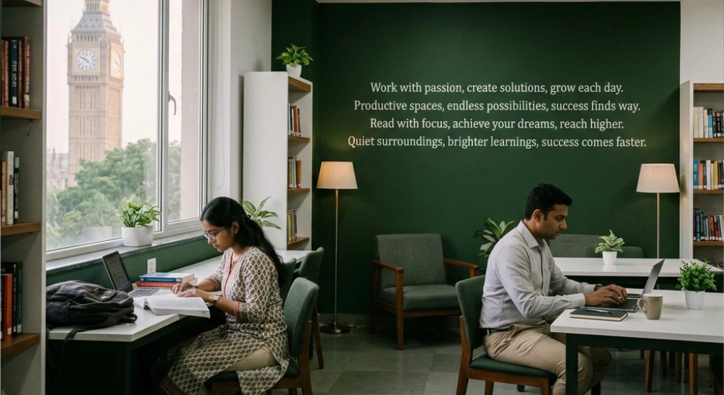 Best Study Hall in Clock Tower, Secunderabad